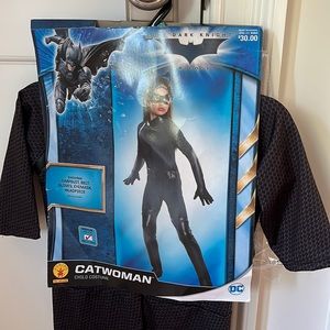 Cat woman child costume. Medium (8-10)
